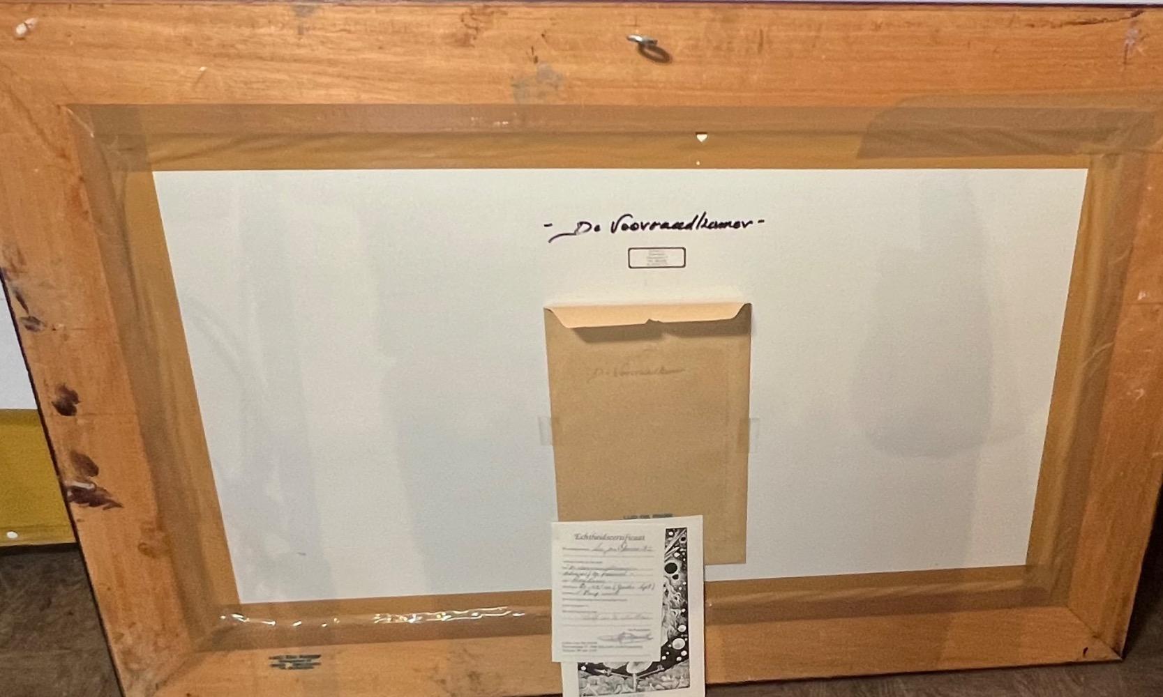 The pantry ( oil on panel )