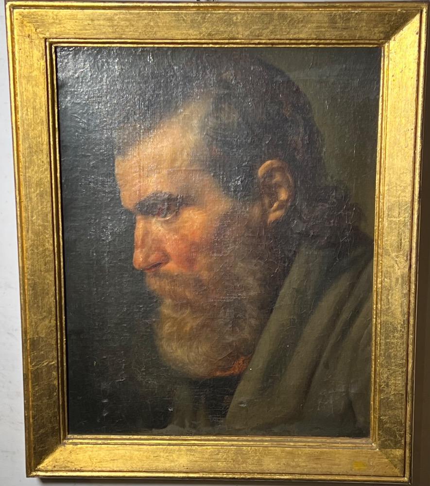 The philosopher ( oil on canvas )
