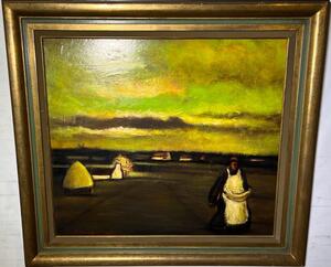 The spring is in the air ( oil on panel )