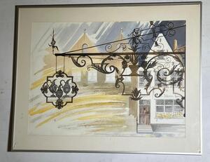 The restaurant ( watercolors )