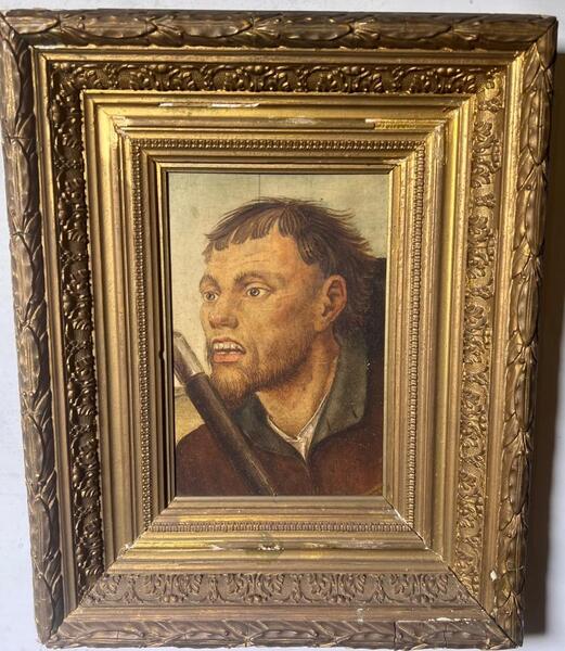 The young herd ( oil on panel )