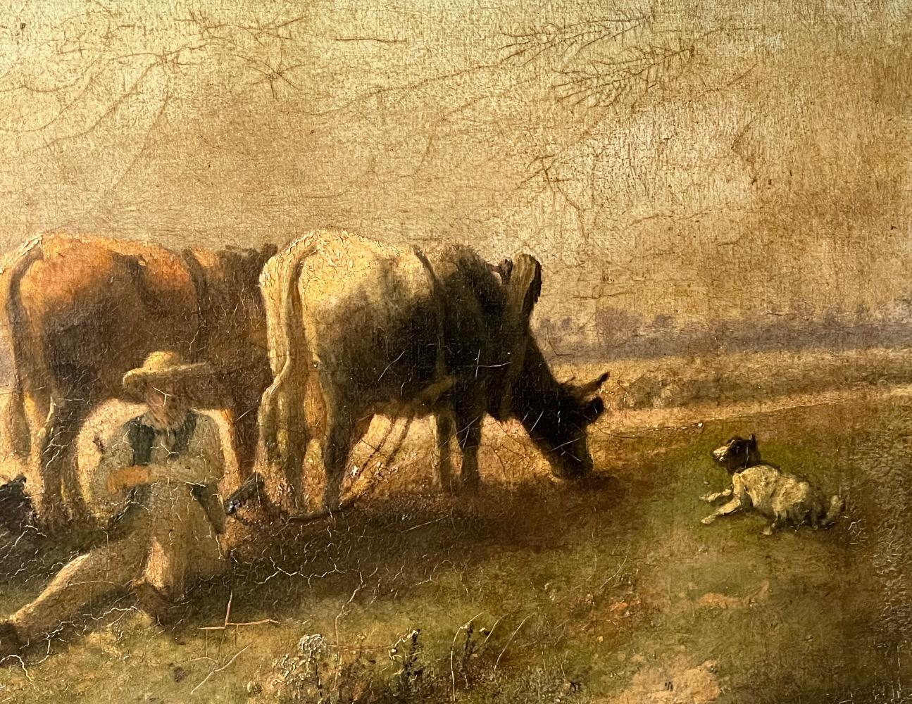 Time to relax ( oil on canvas )