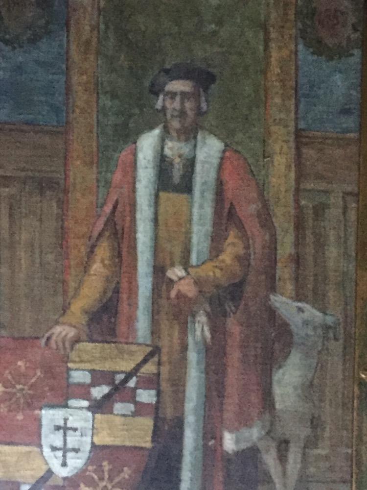 Portrait of count Jan Van Cleven