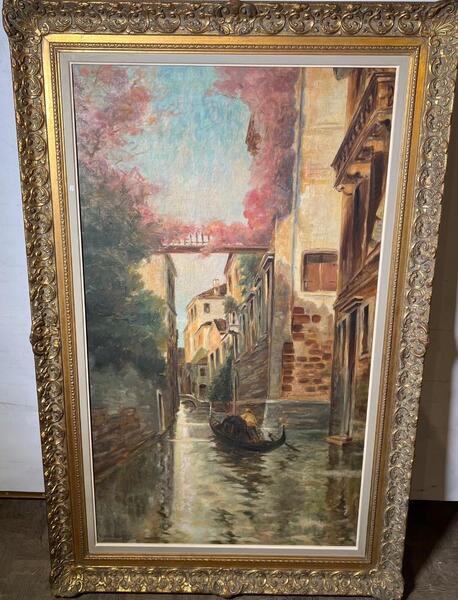Venice ( oil on canvas )