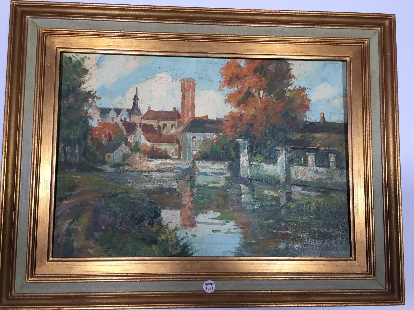 The village Damme in Flanders