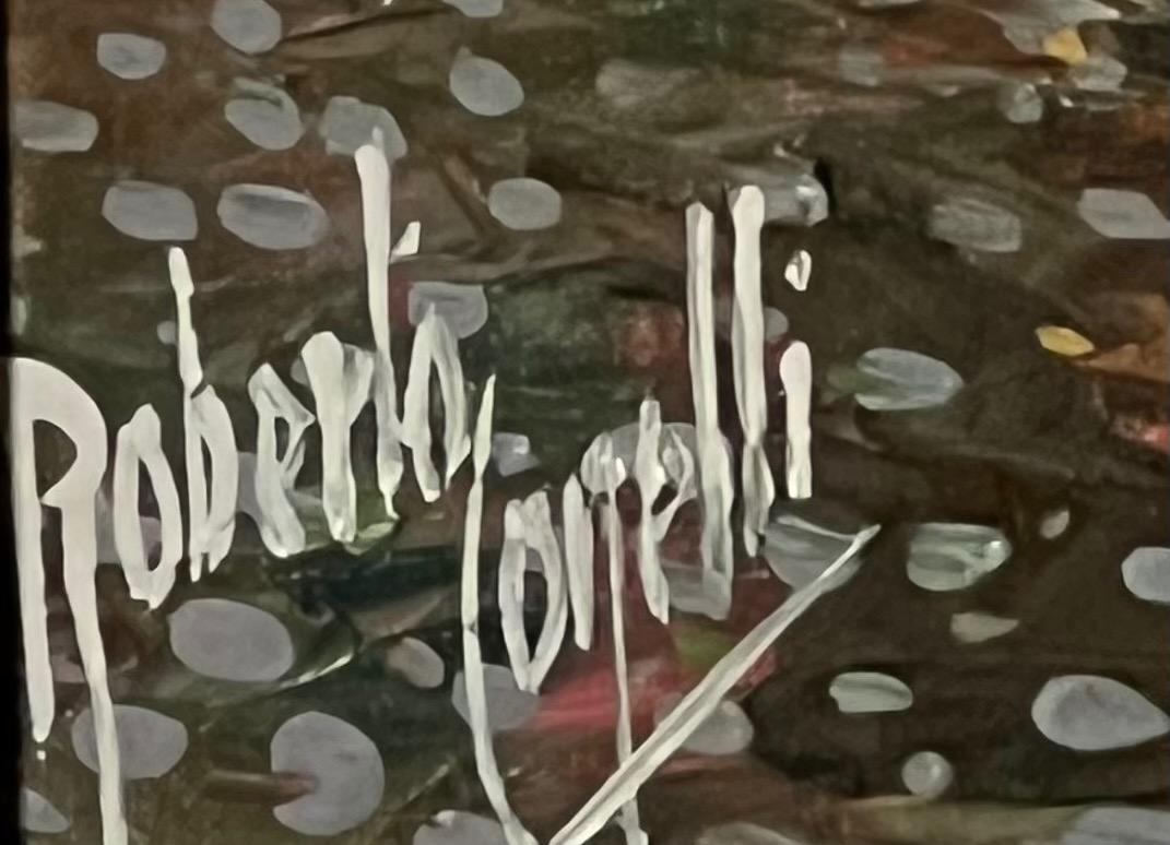 View of San Vigilio in the summertime ( oil on canvas )