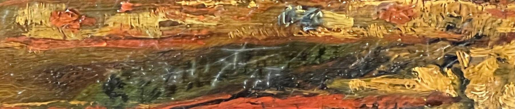 Waiting for the dinner ( oil on canvas )